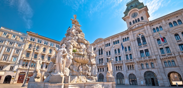 Piazza unità d'Italia di Trieste
